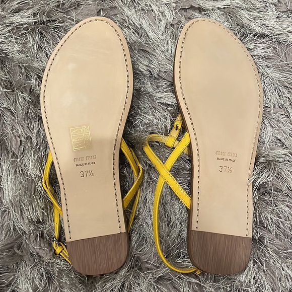 Mini Miu Sandals. Brand New. - Picture 3 of 12